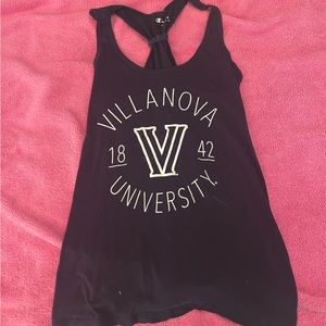 Champion Villanova tank top. Medium wear, good condition. US size XS. Blue.